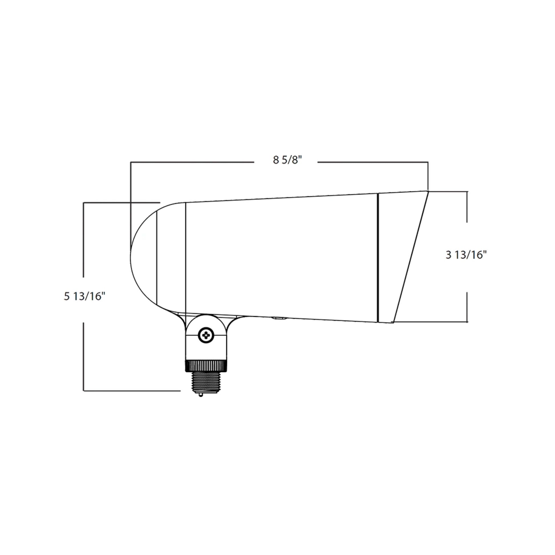 LF34 CCT - 120V LED Adjustable Flood Light, 33W, Black - Bees Lighting