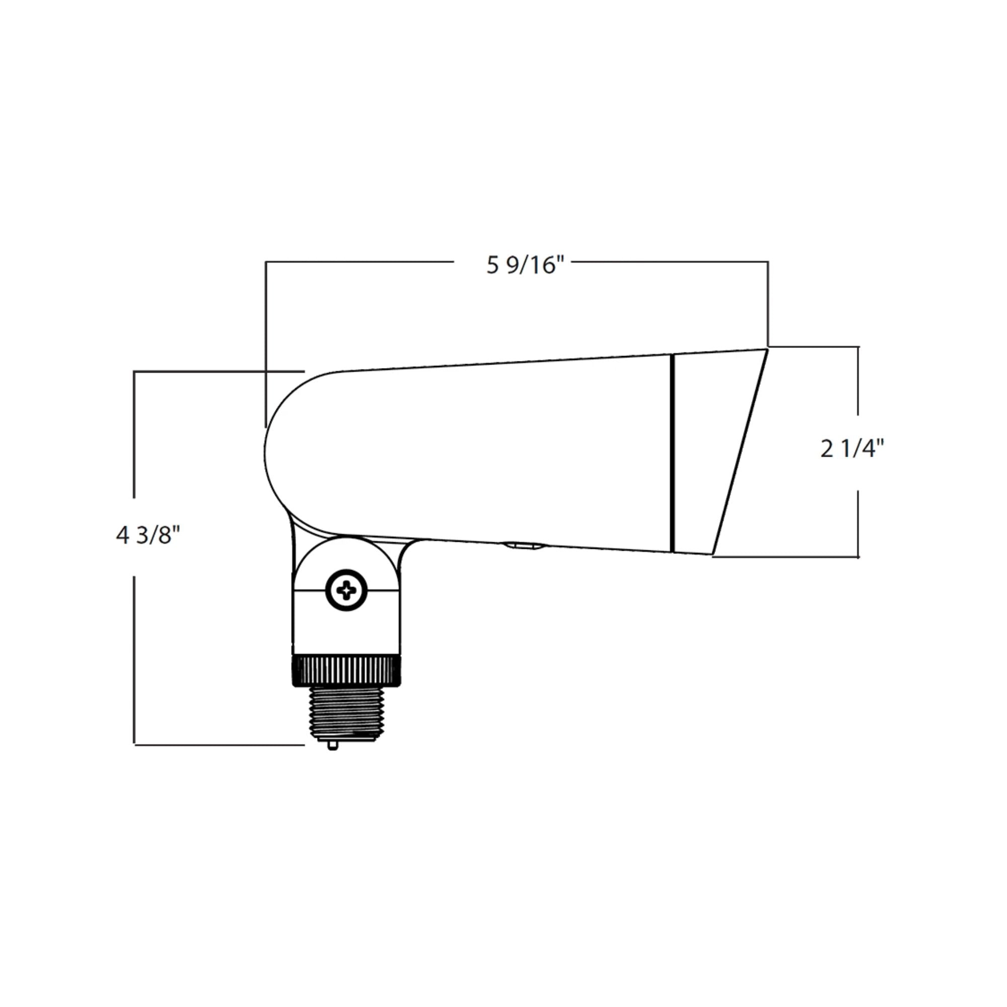 LF34 CCT - 120V LED Adjustable Flood Light, 8W, White - Bees Lighting