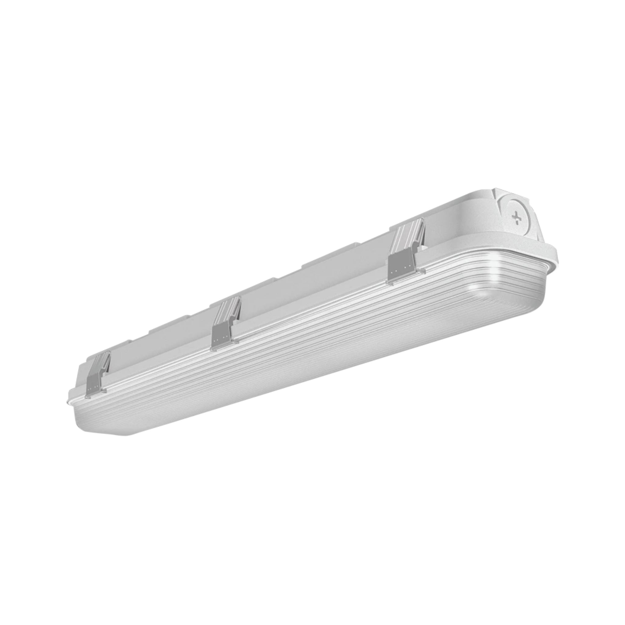 RAB SEAL2/E 2ft Washdown Fixture 3400lm 15/20/25W Selectable 35K/40K/50K 120-277V Battery Backup