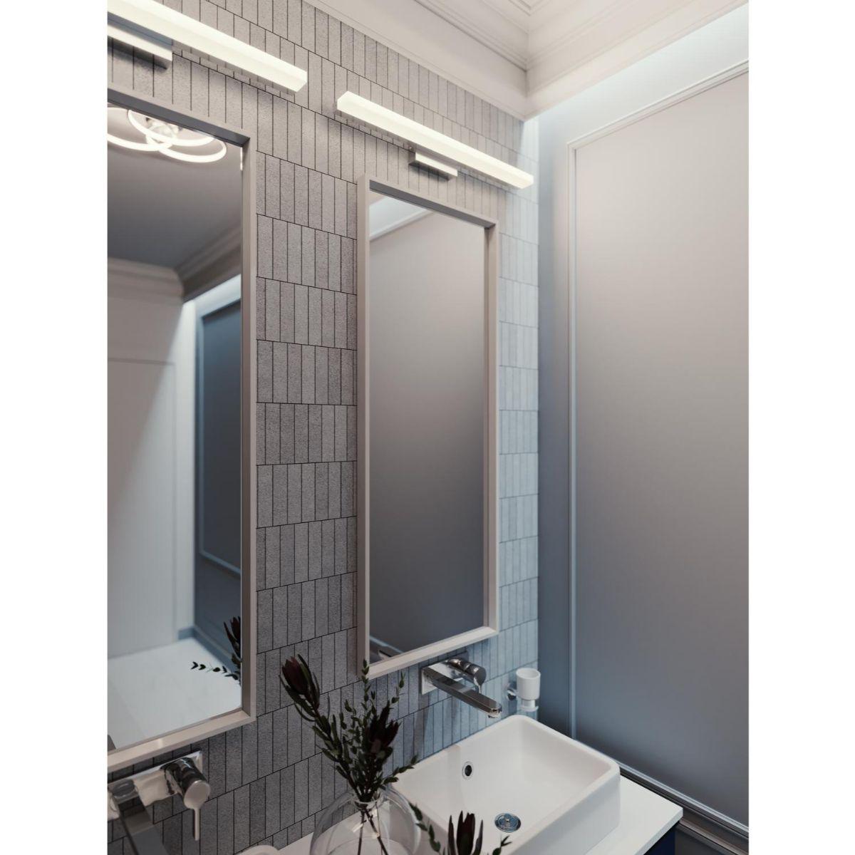 Ramona 24 in. LED Bath Bar Satin Nickel Finish - Bees Lighting