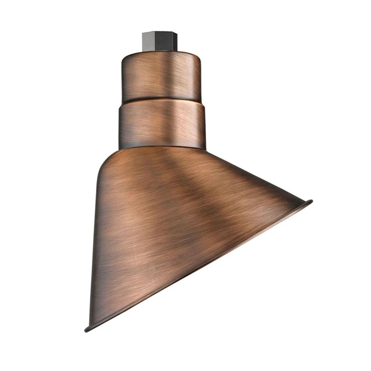 R series 10 In. Outdoor Angle Shade with 3/4 In. Fitter - Bees Lighting