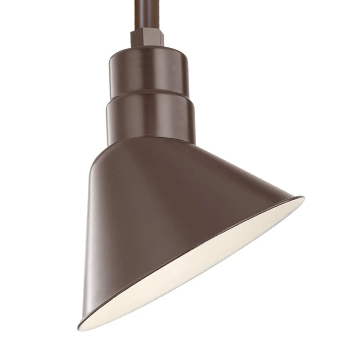 R series 12 In. Angle Shade with 3/4 In. Fitter - Bees Lighting