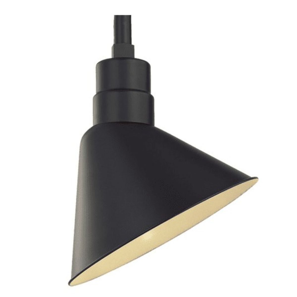 R series 12 In. Angle Shade with 3/4 In. Fitter - Bees Lighting