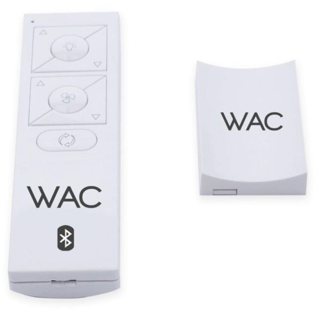 6 Speed Ceiling Fan and Light Bluetooth Remote Control, White Finish