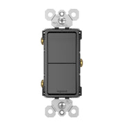 Legrand RCD11 radiant Two Single-Pole Switches - Bees Lighting