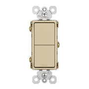 Legrand RCD11 radiant Two Single-Pole Switches - Bees Lighting