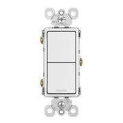 Legrand RCD11 radiant Two Single-Pole Switches - Bees Lighting