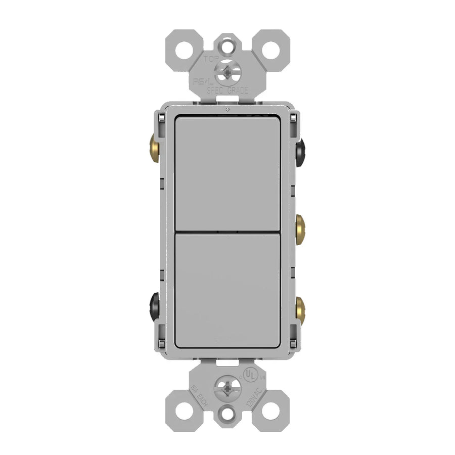 Double Light Switches | Stacked Dual & Triple Wall Controls – Bees Lighting