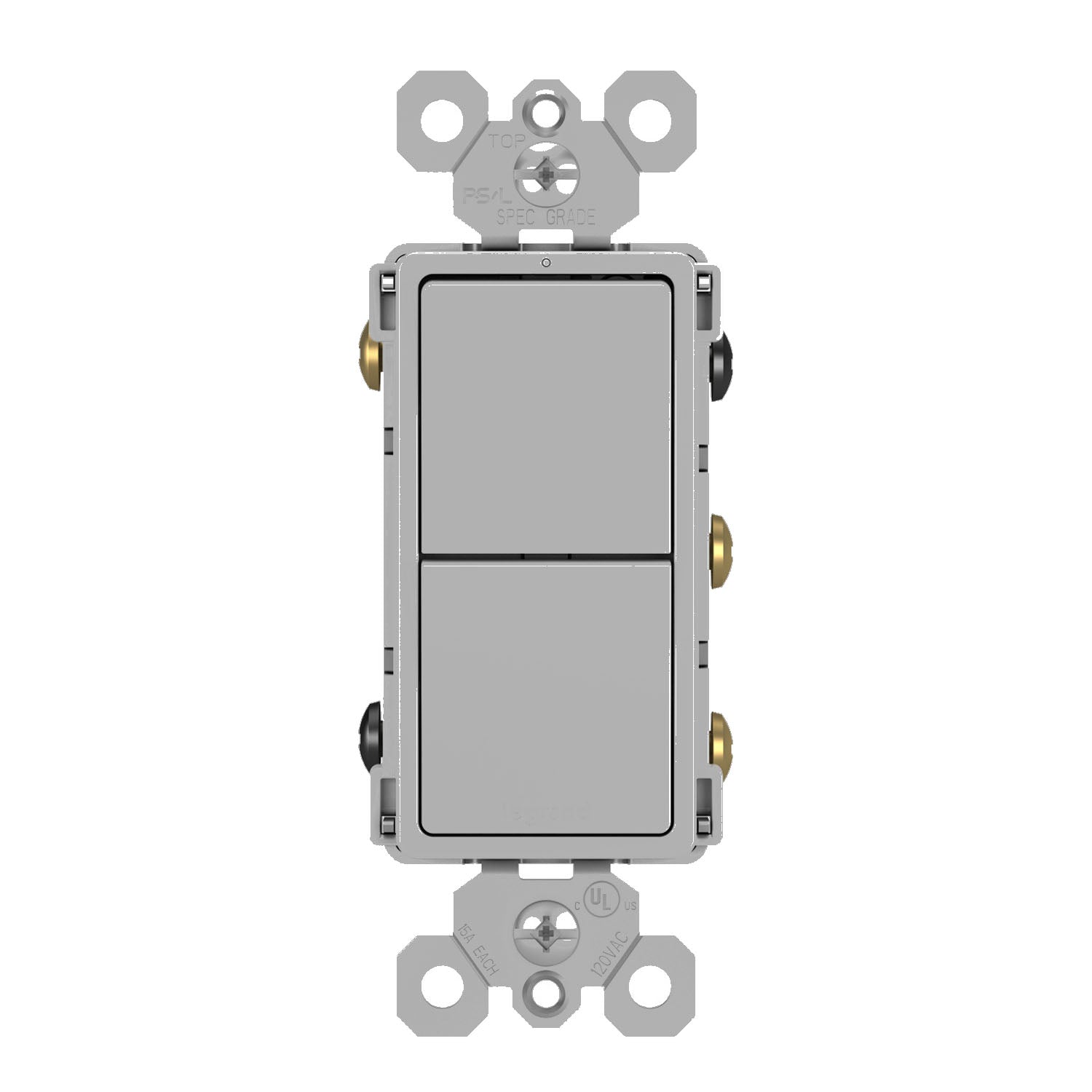 Legrand RCD33 radiant Two Single Pole/3-Way Switches - Bees Lighting