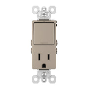 Legrand RCD38TR radiant Switch with 15A Wall Outlet - Bees Lighting