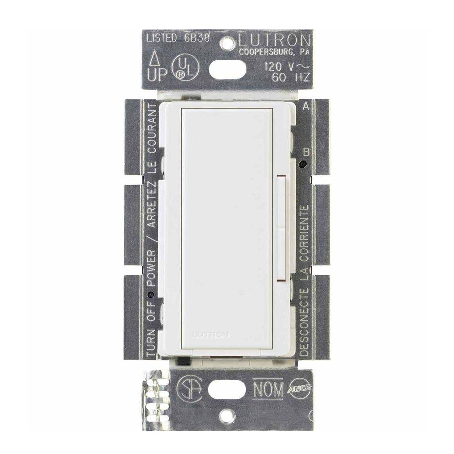 Lutron RA2 Select Maestro Smart Remote Dimmer, Not for Standalone Use, White - Bees Lighting