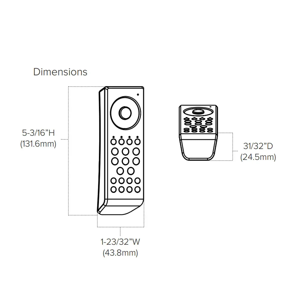 Trulux Handheld RF RGBW Remote Controller, 8 Zone - Bees Lighting