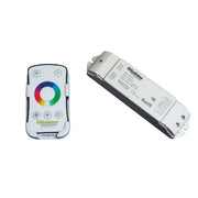 RGBW LED Controller / Amplifier with Hand Held Remote For LTR RGBW LED Strip Lights, 4 Channels - Bees Lighting