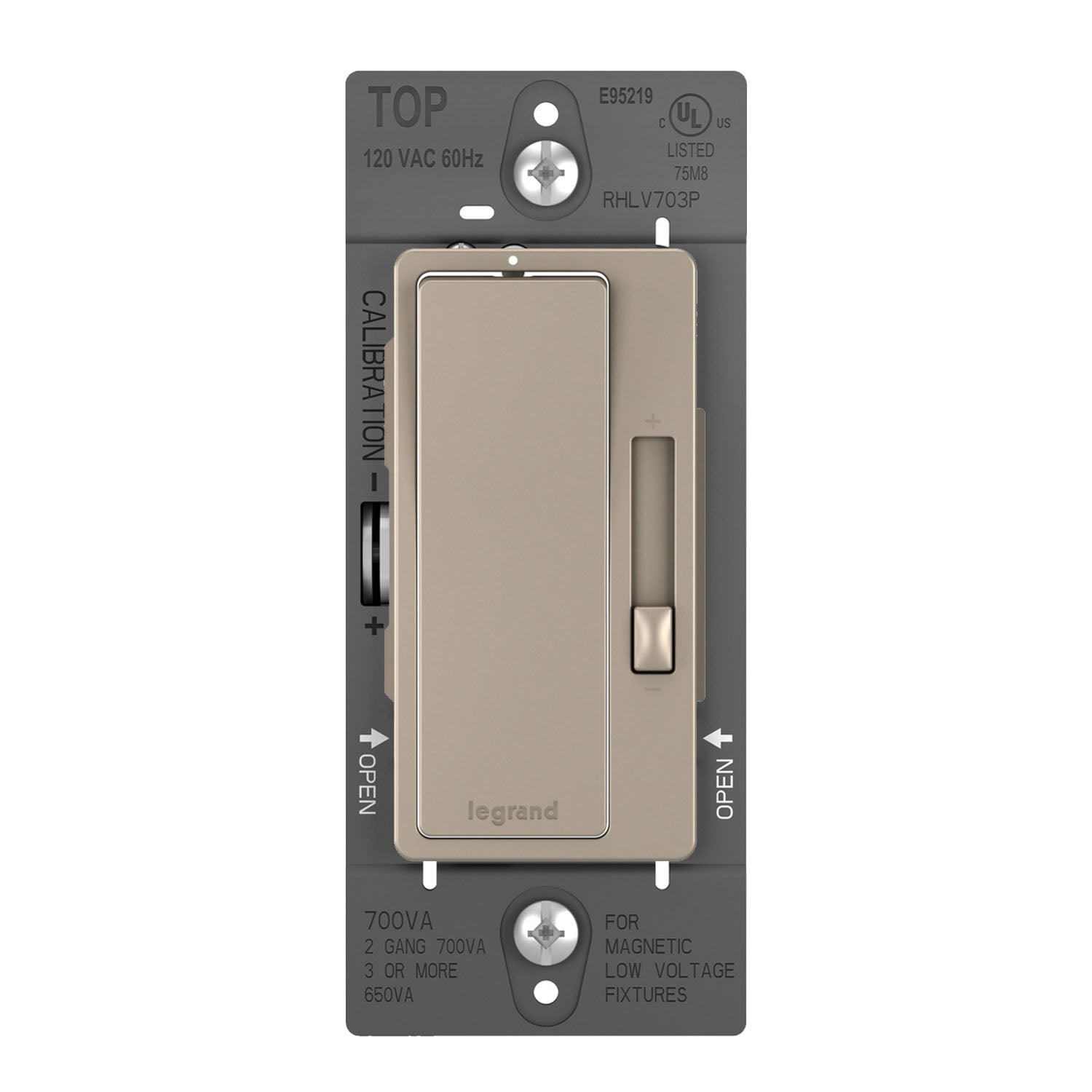 radiant 700VA Magnetic Low-Voltage Dimmer Switch - Bees Lighting