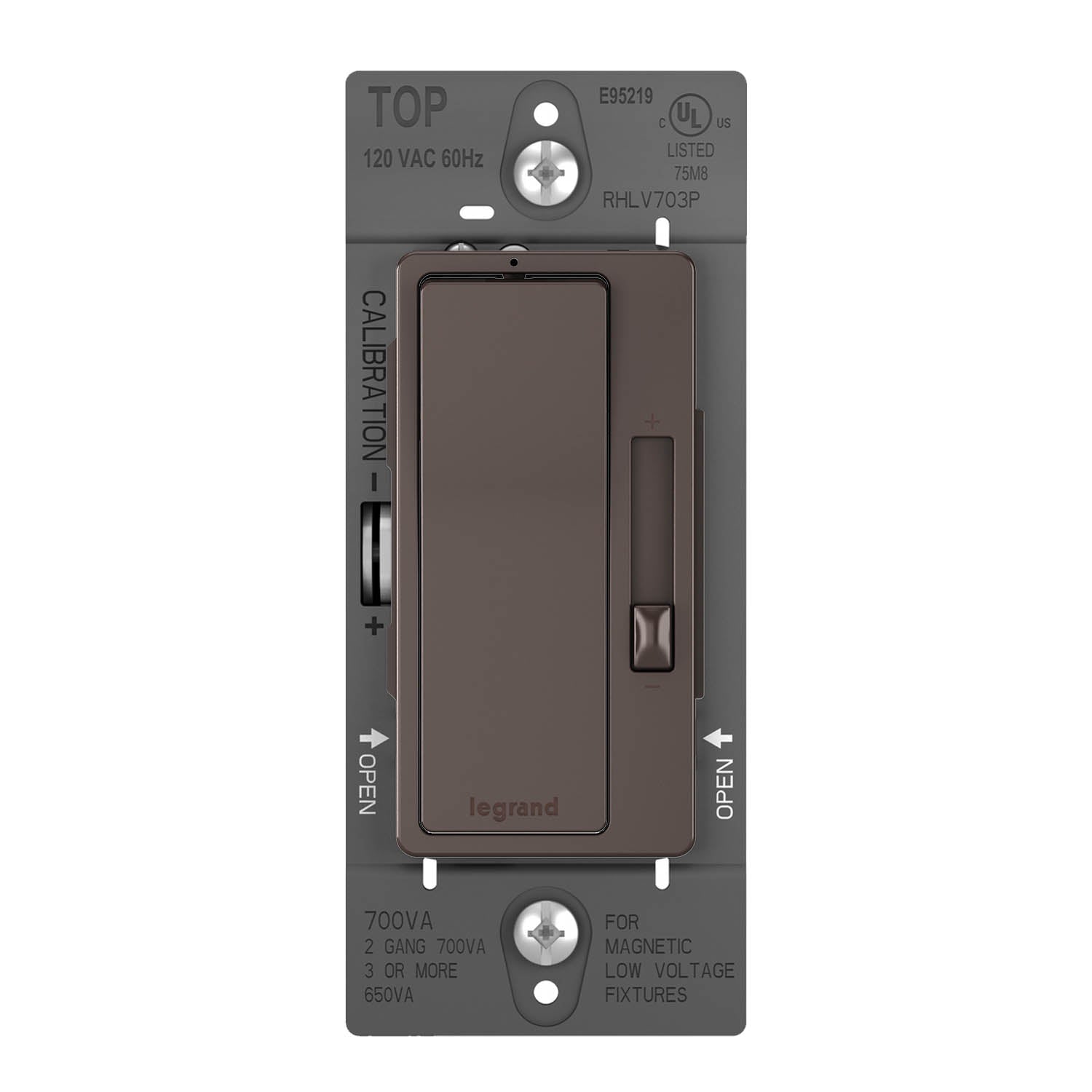 radiant 700VA Magnetic Low-Voltage Dimmer Switch - Bees Lighting