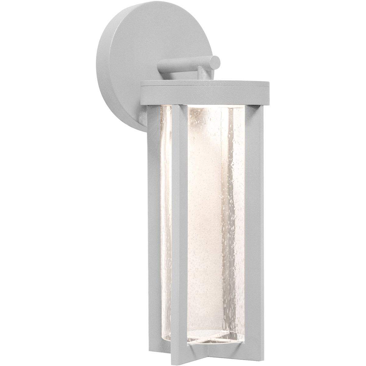 Rivers 13 in. LED Outdoor Wall Light Gray Finish - Bees Lighting