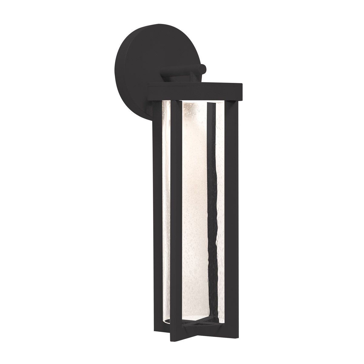 Rivers 18 in. LED Outdoor Wall Light Black Finish - Bees Lighting