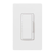 RA2 Select Maestro Smart Dimmer Switch, 1000W MLV, Single Pole/Multi-Location, Neutral Required, White - Bees Lighting