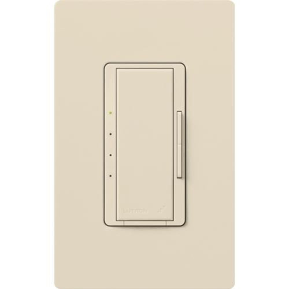 RA2 Select Maestro Smart Ceiling Fan Switch, Single Pole/Multi-Location, Light Almond - Bees Lighting