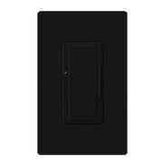 RadioRA 3 Maestro Smart Dimmer Switch, 600W MLV, Single Pole/Multi-Location, Neutral Required, Black - Bees Lighting