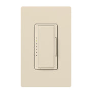 RadioRA 3 Maestro Smart Dimmer Switch, 600W MLV, Single Pole/Multi-Location, Neutral Required, Light Almond - Bees Lighting