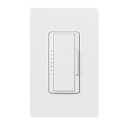 RadioRA 3 Maestro Smart Dimmer Switch, 600W MLV, Single Pole/Multi-Location, Neutral Required, White - Bees Lighting