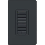 RadioRA 2 6-Button with Raise/Lower Keypad with LED Dimmer, Black - Bees Lighting