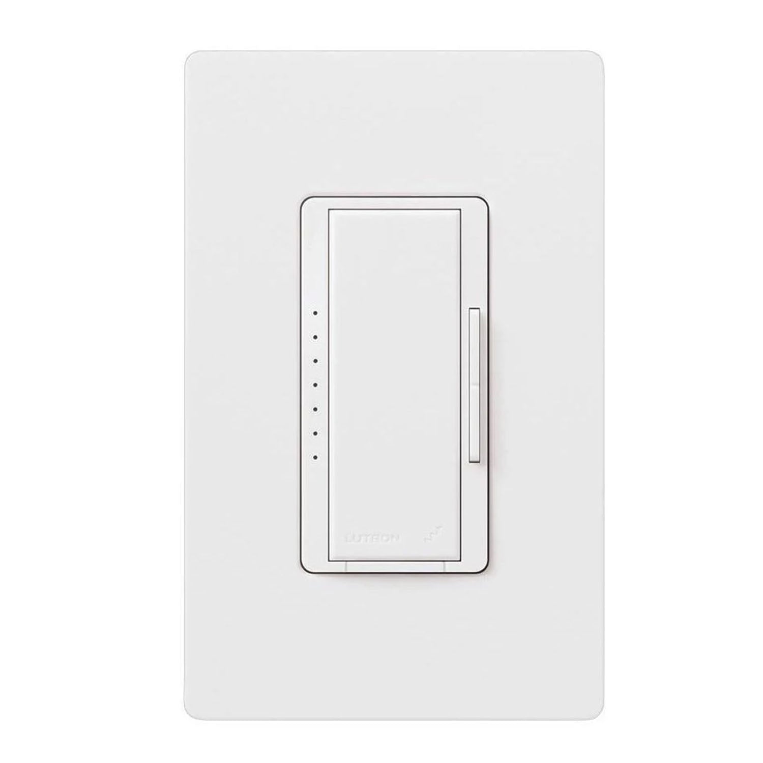 RA2 Select Maestro Pro Smart LED+ Dimmer Switch, 250 Watts LED, Single Pole/Multi-Location, White - Bees Lighting