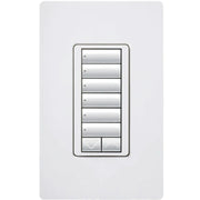 RadioRA 2 6-Button with Raise/Lower Keypad, White - Bees Lighting