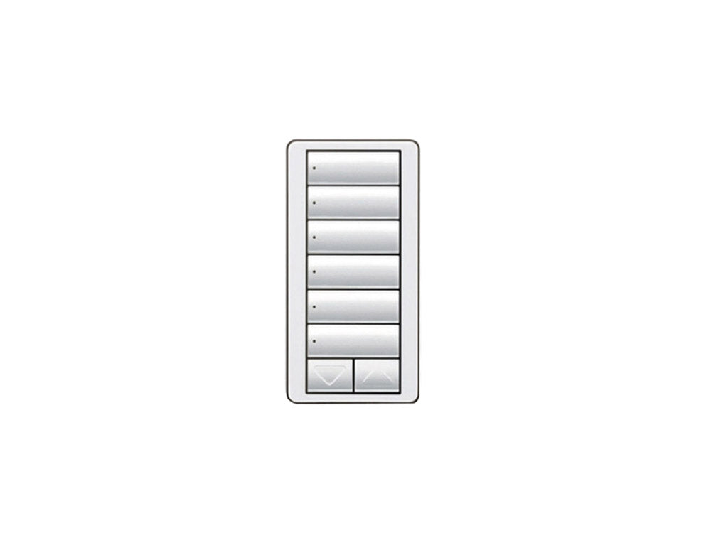 RadioRA 2 6-Button with Raise/Lower Keypad