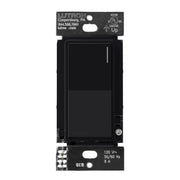 RadioRA 3 Sunnata Single Pole/Multi-Location Tap Smart Light Switch, Neutral Required, Black - Bees Lighting