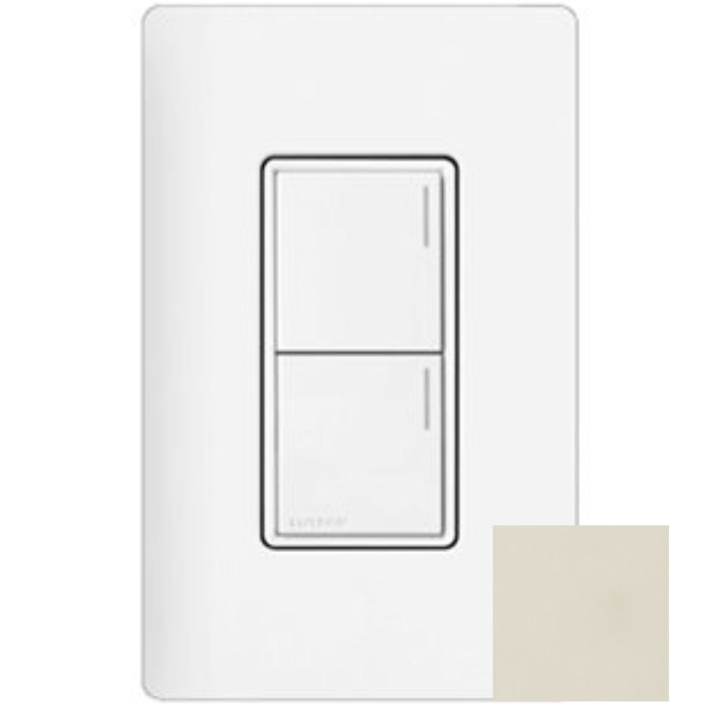 RadioRA 3 Sunnata Keypad, 2-Button, Light Almond - Bees Lighting