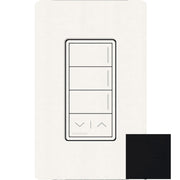 RadioRA 3 Sunnata Keypad, 3-Button with Raise/Lower, Black - Bees Lighting