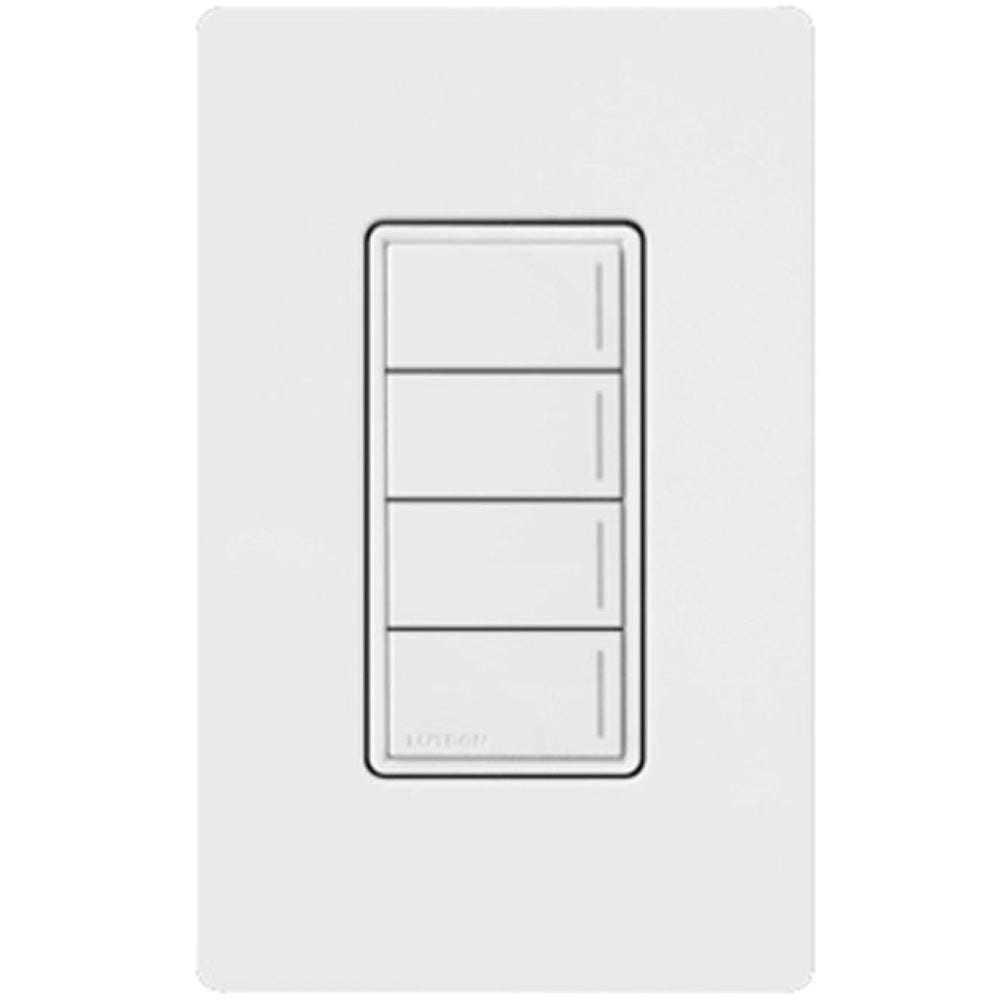 RadioRA 3 Sunnata Keypad, 4-Button, White - Bees Lighting