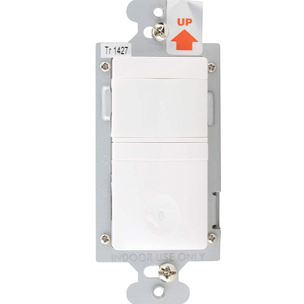 Occupancy/Vacancy Motion Sensor Single Pole In-Wall Switch