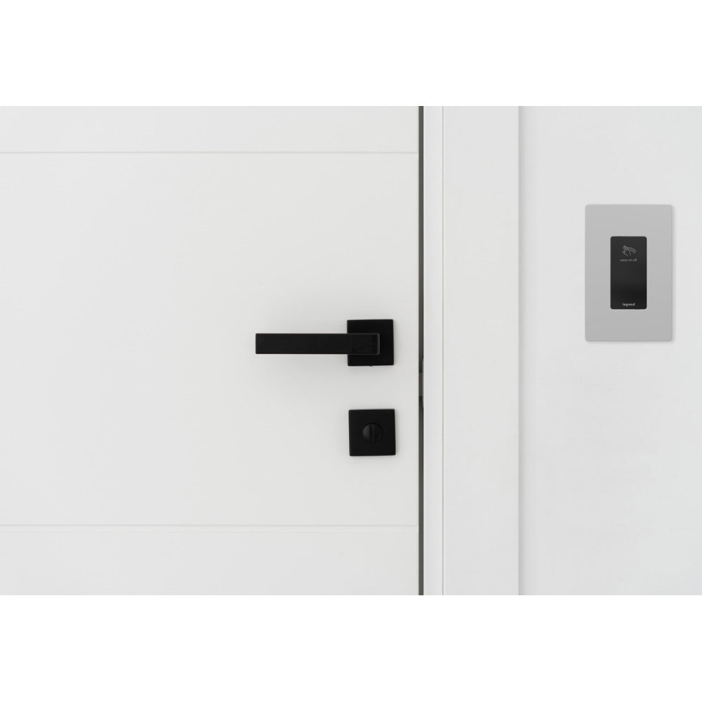 radiant Single Pole or 3-Way Wave Light Switch, 20-Amp, Black - Bees Lighting