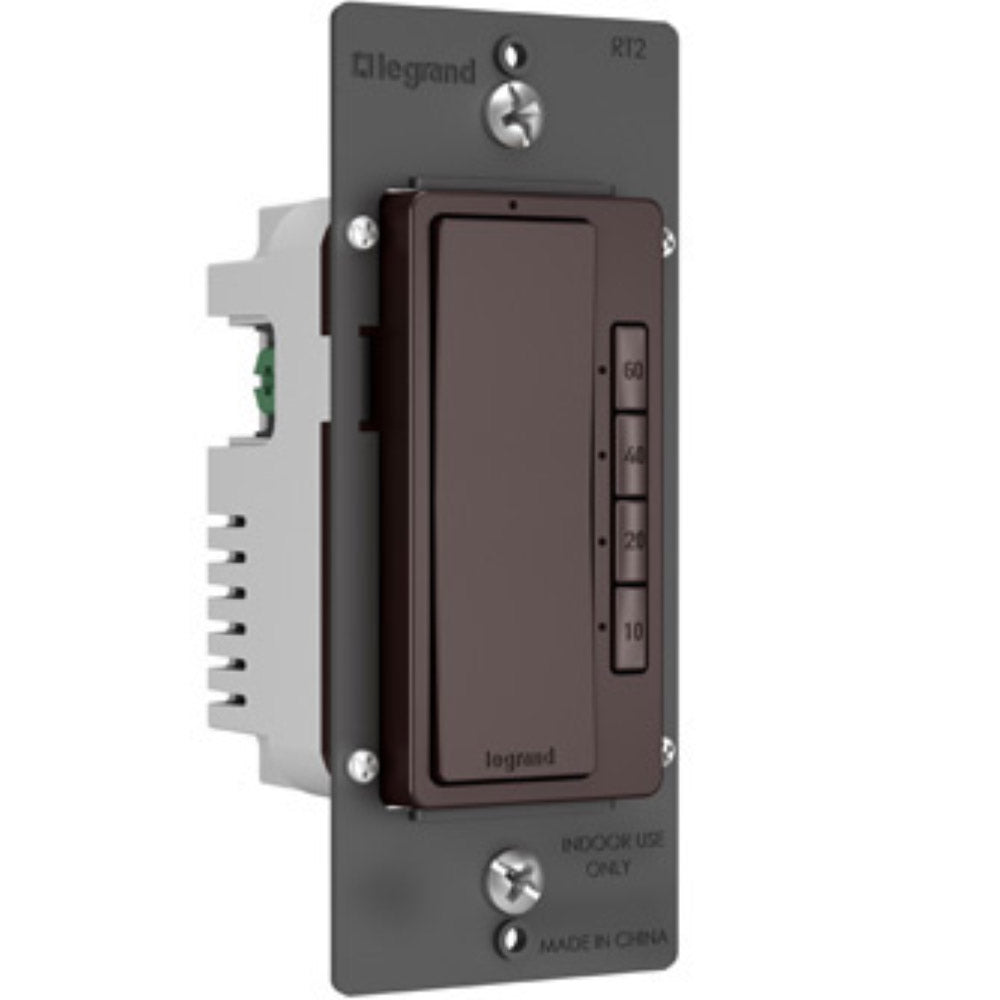 radiant 4-Button Countdown Digital Timer, 10-60 minutes, 600W, Dark Bronze - Bees Lighting