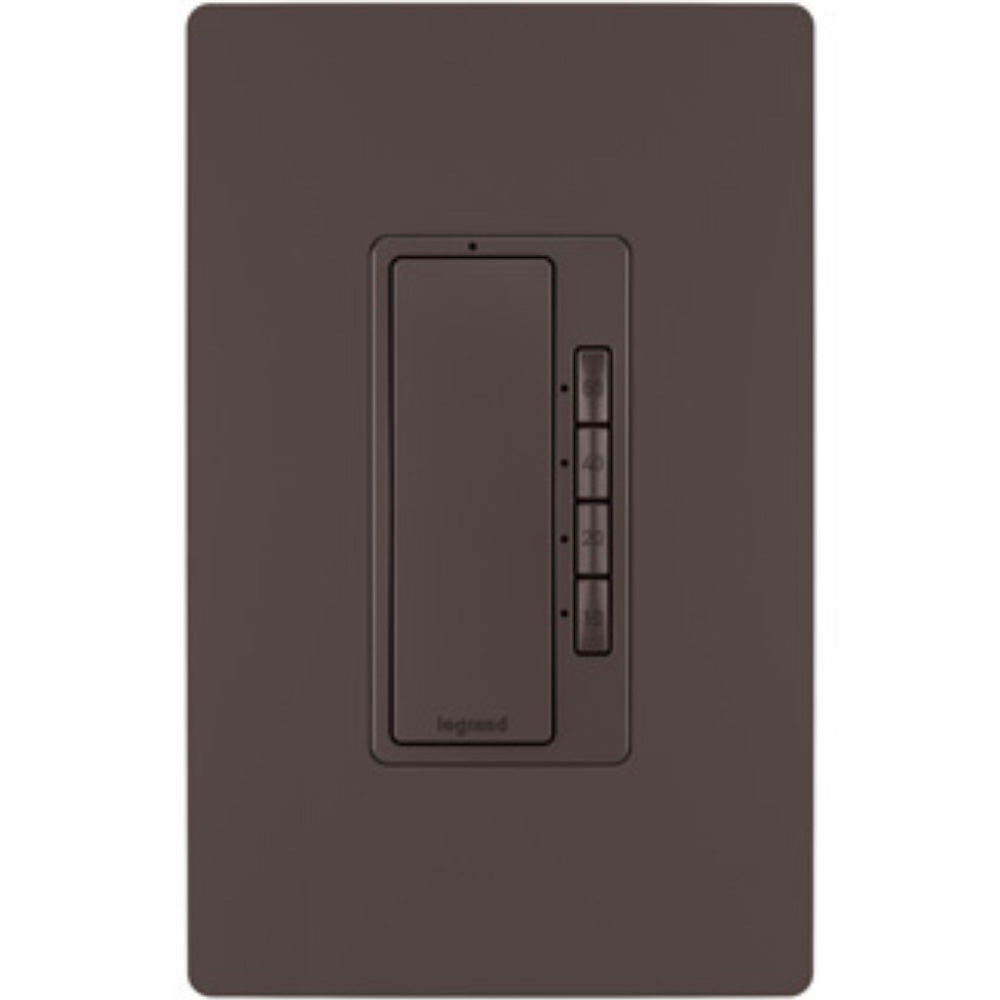 radiant 4-Button Countdown Digital Timer, 10-60 minutes, 600W, Dark Bronze - Bees Lighting