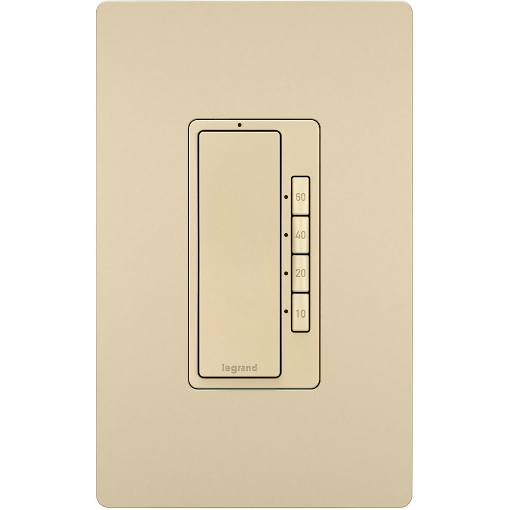 radiant 4-Button Countdown Digital Timer, 10-60 minutes, 600W, Ivory - Bees Lighting