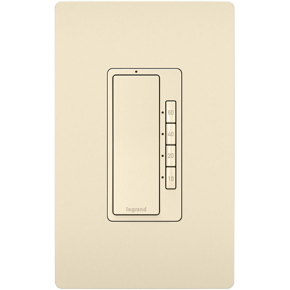 radiant 4-Button Countdown Digital Timer, 10-60 minutes, 600W, Light Almond - Bees Lighting