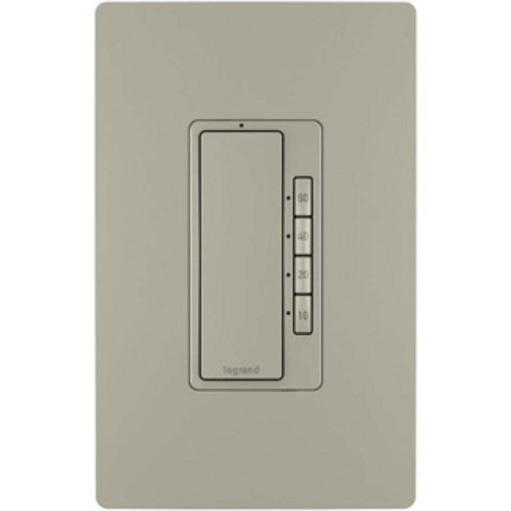 radiant 4-Button Countdown Digital Timer, 10-60 minutes, 600W, Nickel - Bees Lighting