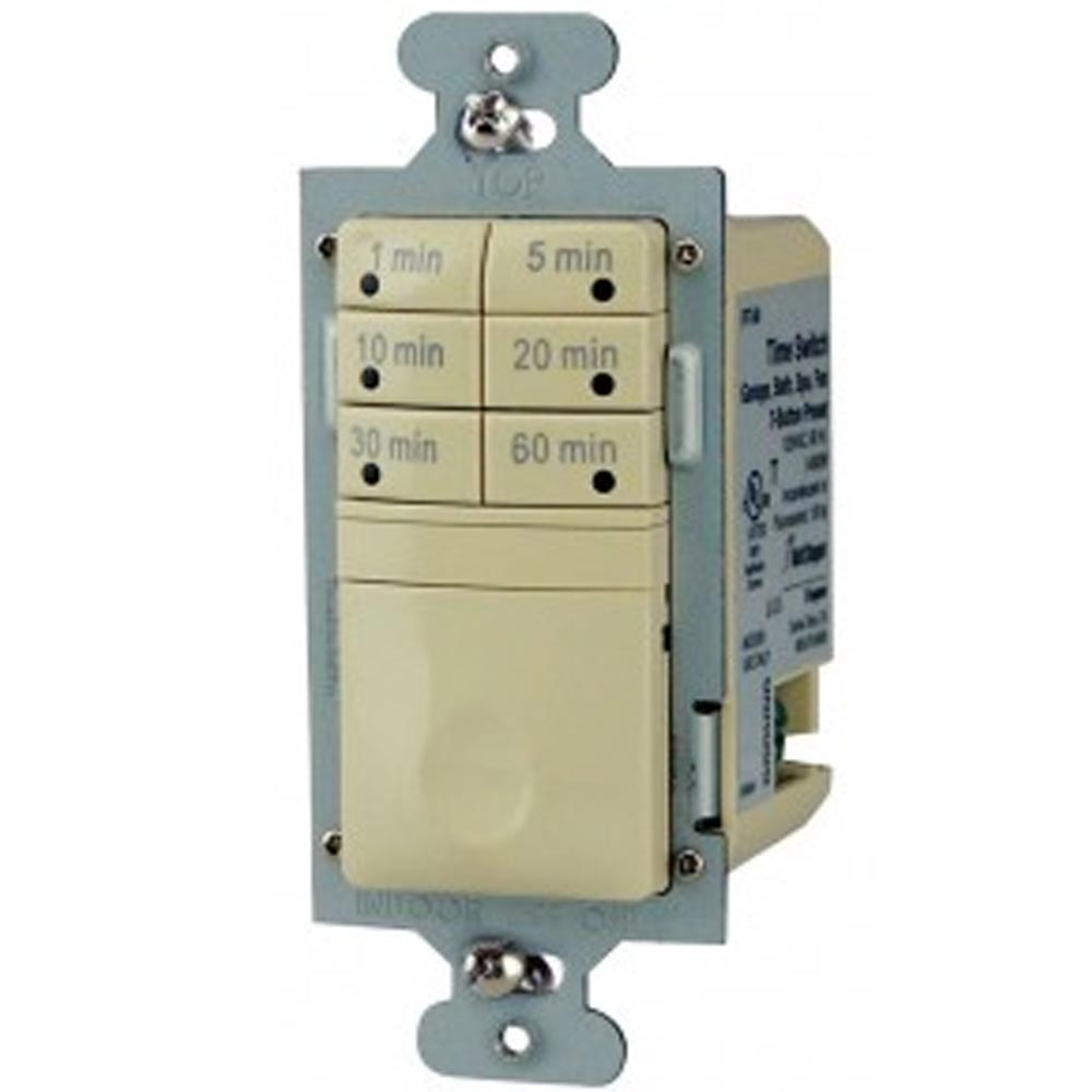 600 Watts 60-Minutes In-Wall Preset Timer Switch