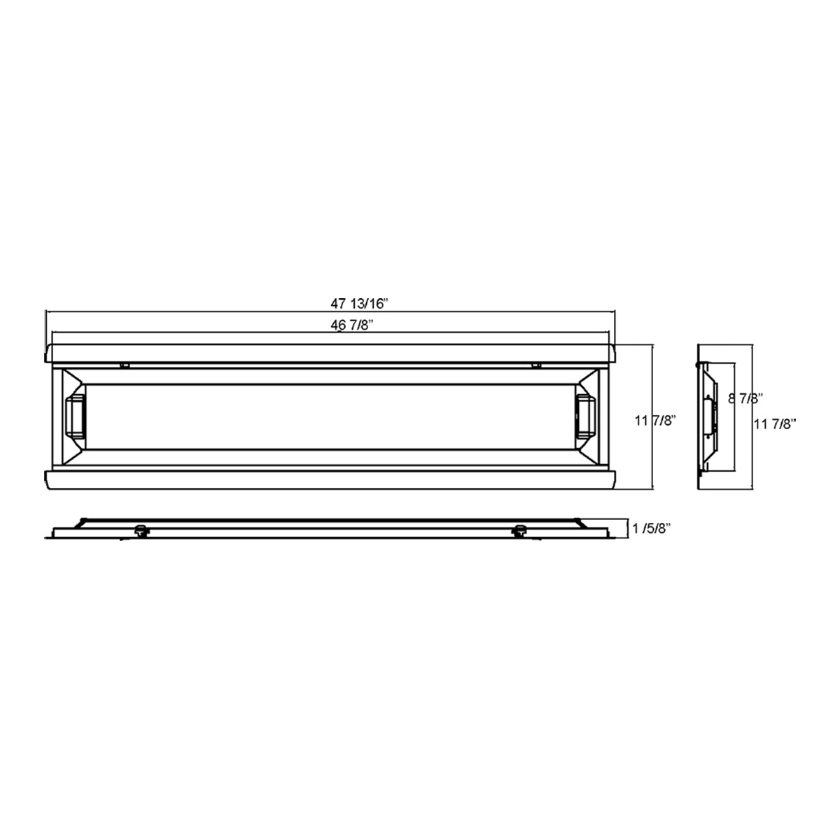 1x4 LED Troffer Retrofit Light Kit, 30W, 4150 Lumens, 35K/40K/50K, 120-277V - Bees Lighting