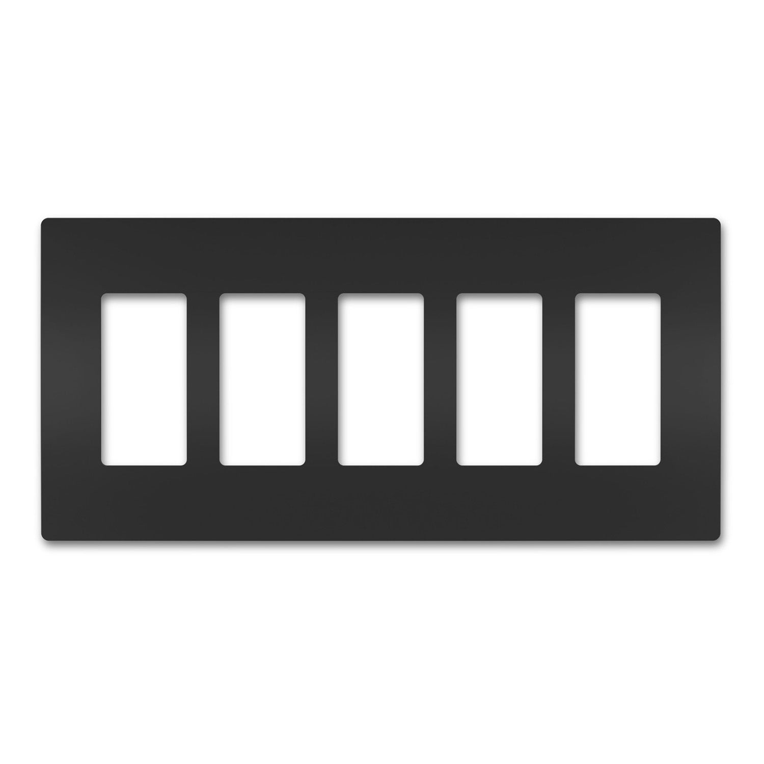 radiant 5-Gang Screwless Wall Plate - Bees Lighting