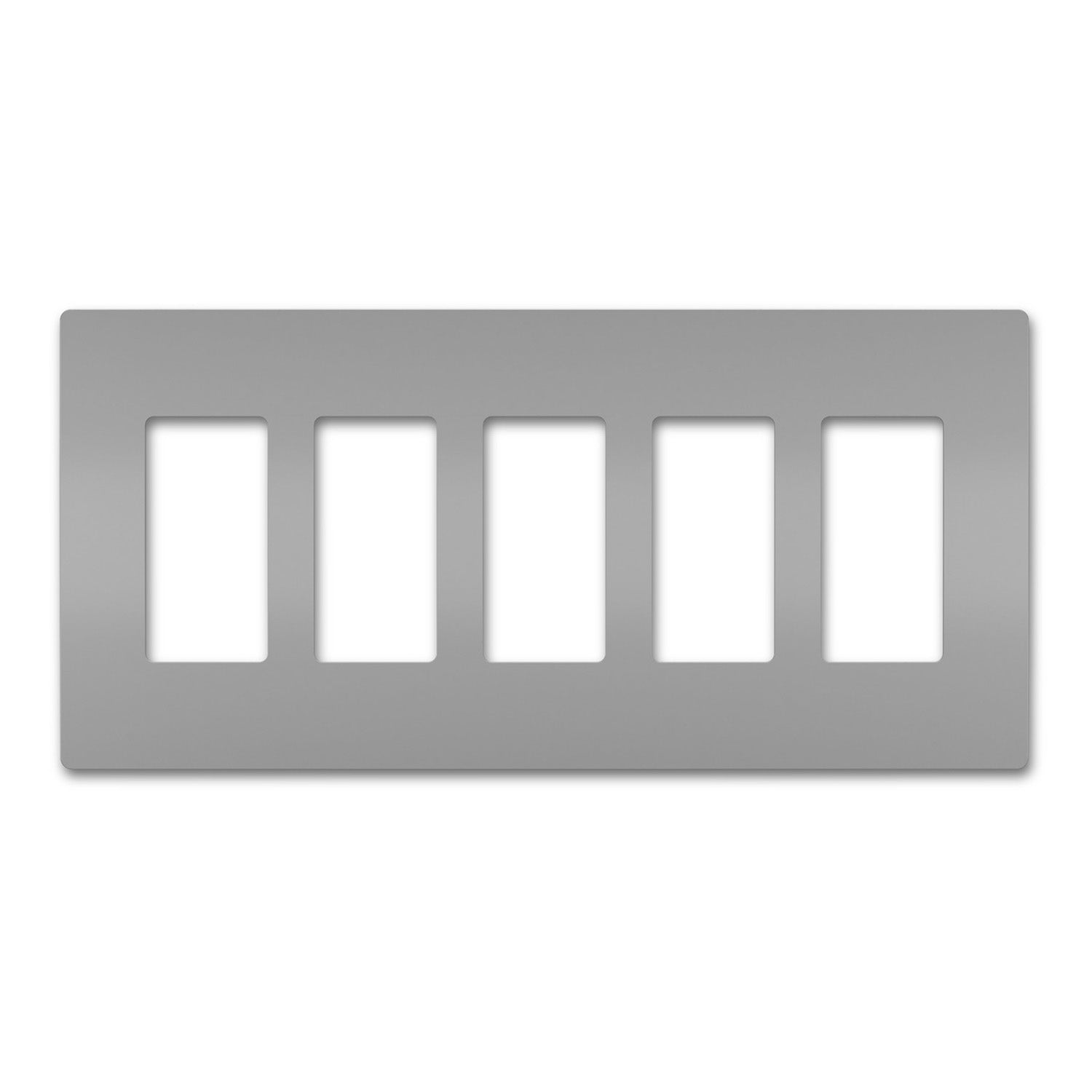 radiant 5-Gang Screwless Wall Plate - Bees Lighting