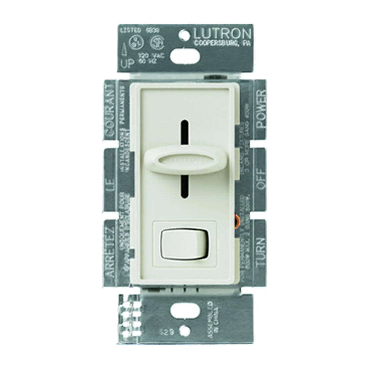 Regulador De Luz Lutron Toggler Ay-603p-iv 600w Marfil - Marfil | Envío gratis Regulador De Luz Lutron Toggler Ay-603p-iv 600w Marfil - Marfil | Envío gratis
