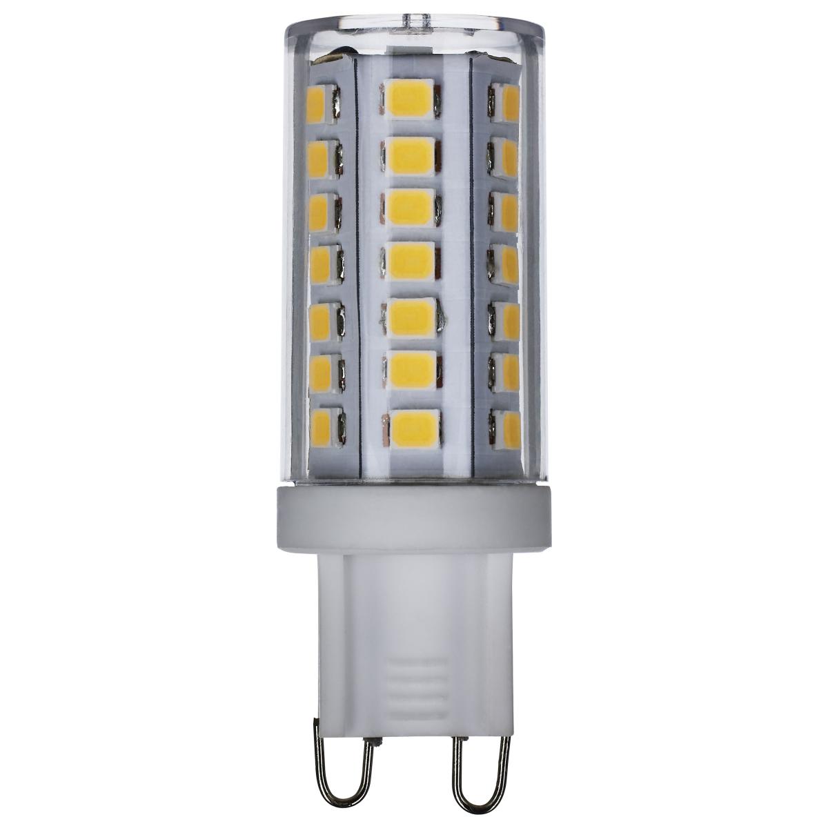T4 Mini LED Bulb, 5 Watts, 550 Lumens, 3000K, G9 Base, Clear Finish, 120V - Bees Lighting