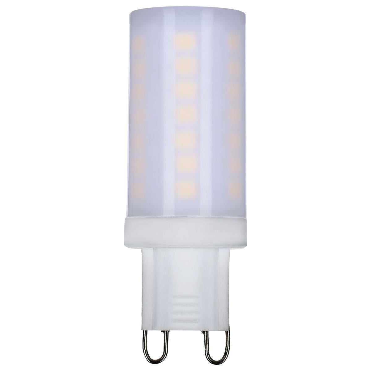 T4 Mini LED Bulb, 5 Watts, 500 Lumens, 3000K, G9 Base, Frosted Finish, 120V - Bees Lighting