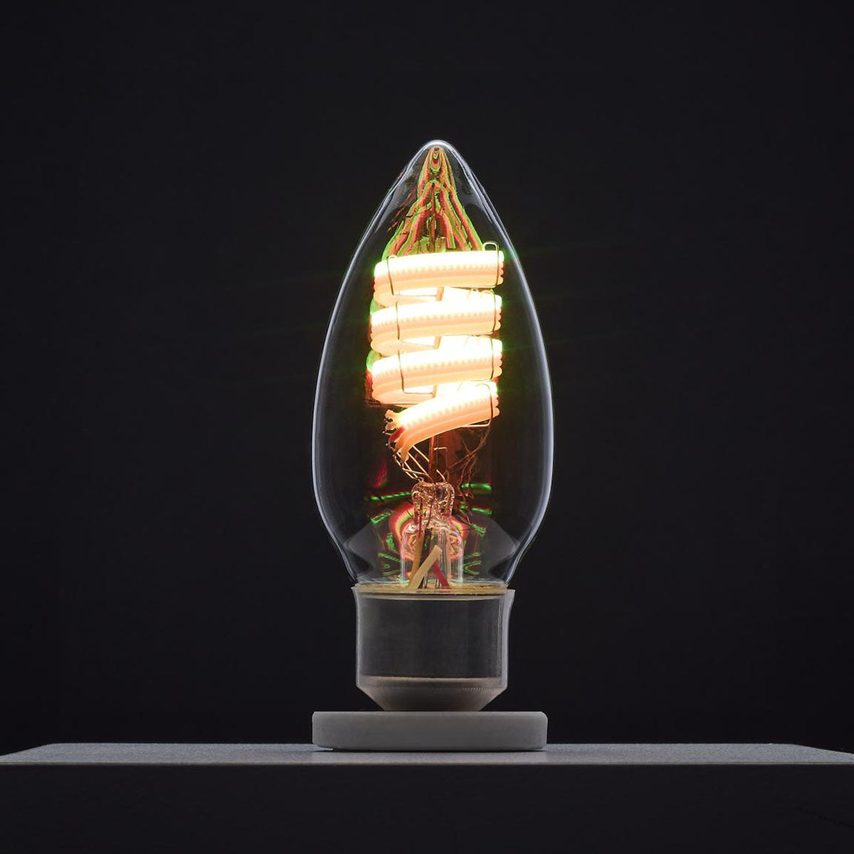Starfish B11 WiFi Smart LED Bulb, 4W. 300Lm, RGB & Tunable White, Candelabra Base - Bees Lighting
