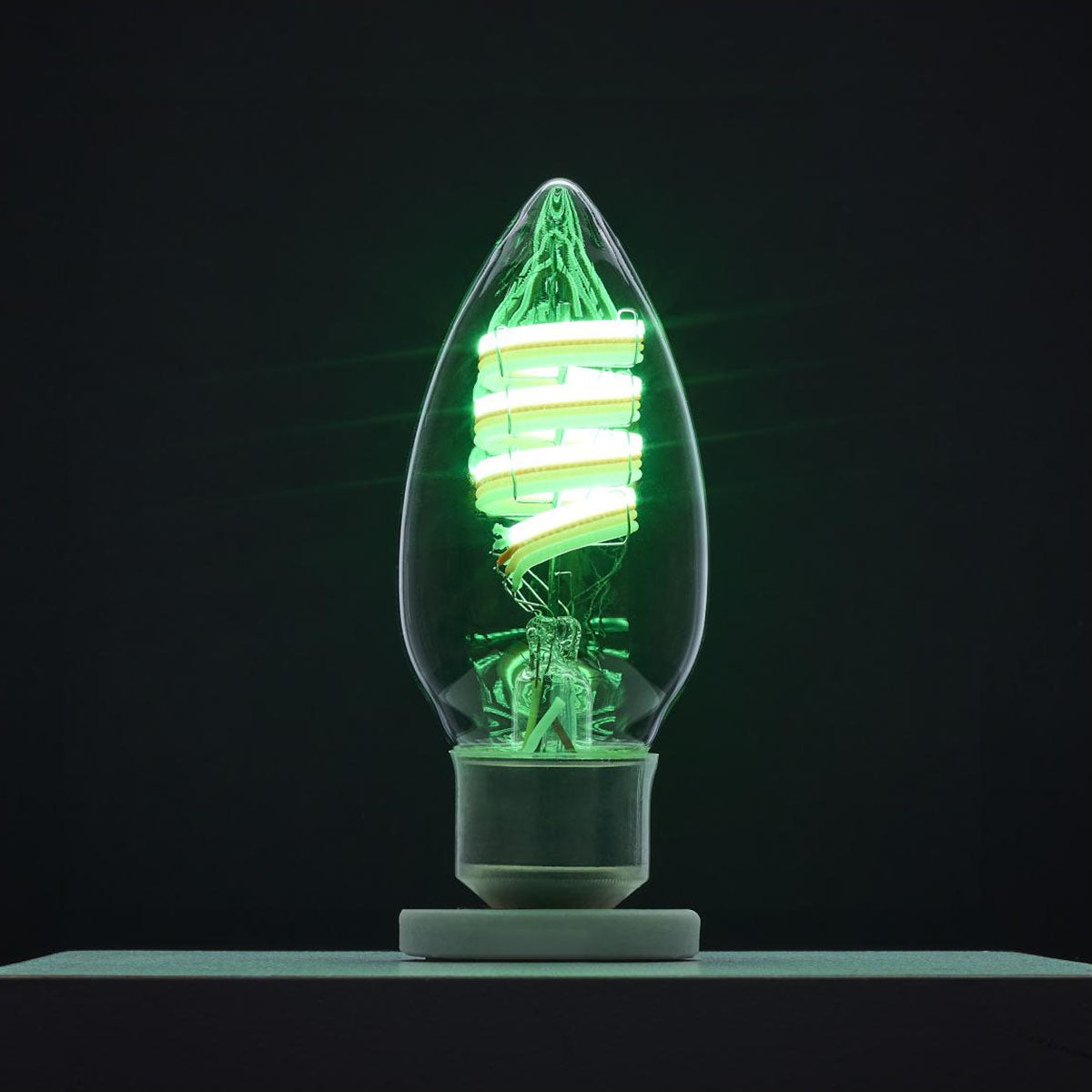 Starfish B11 WiFi Smart LED Bulb, 4W. 300Lm, RGB & Tunable White, Candelabra Base - Bees Lighting